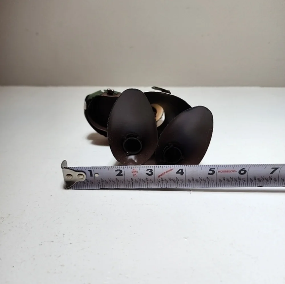 Metal Bobblehead Teallite Candle‎ Holder Santa And Angel Christmas Decorations
